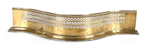 George III brass serpentine fire