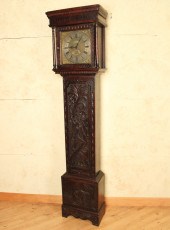 GEORGE III CARVED ENGLISH OAK