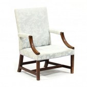 GEORGE III CARVED FRUIT WOOD L