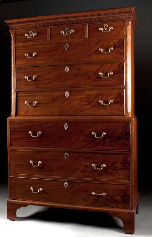 George III carved mahogany