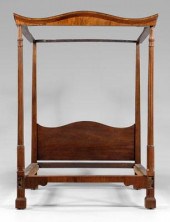 George III carved mahogany fou