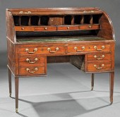 GEORGE III CARVED MAHOGANY TAM