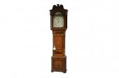 GEORGE III CARVED OAK & MAHOGA