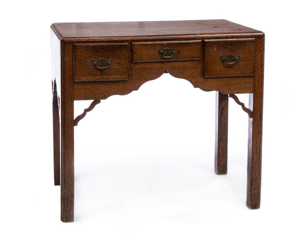 GEORGE III CARVED OAK