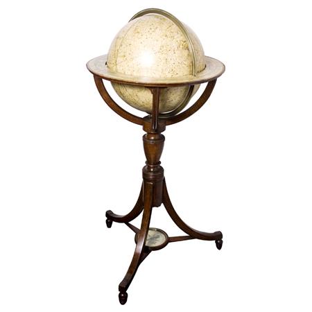 George III Celestial Globe on Stand