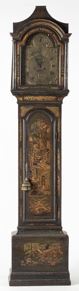 George III Chinoiserie Tall Case