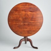 GEORGE III CIRCULAR TILT TOP T