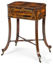 GEORGE III COROMANDEL TEA POY,