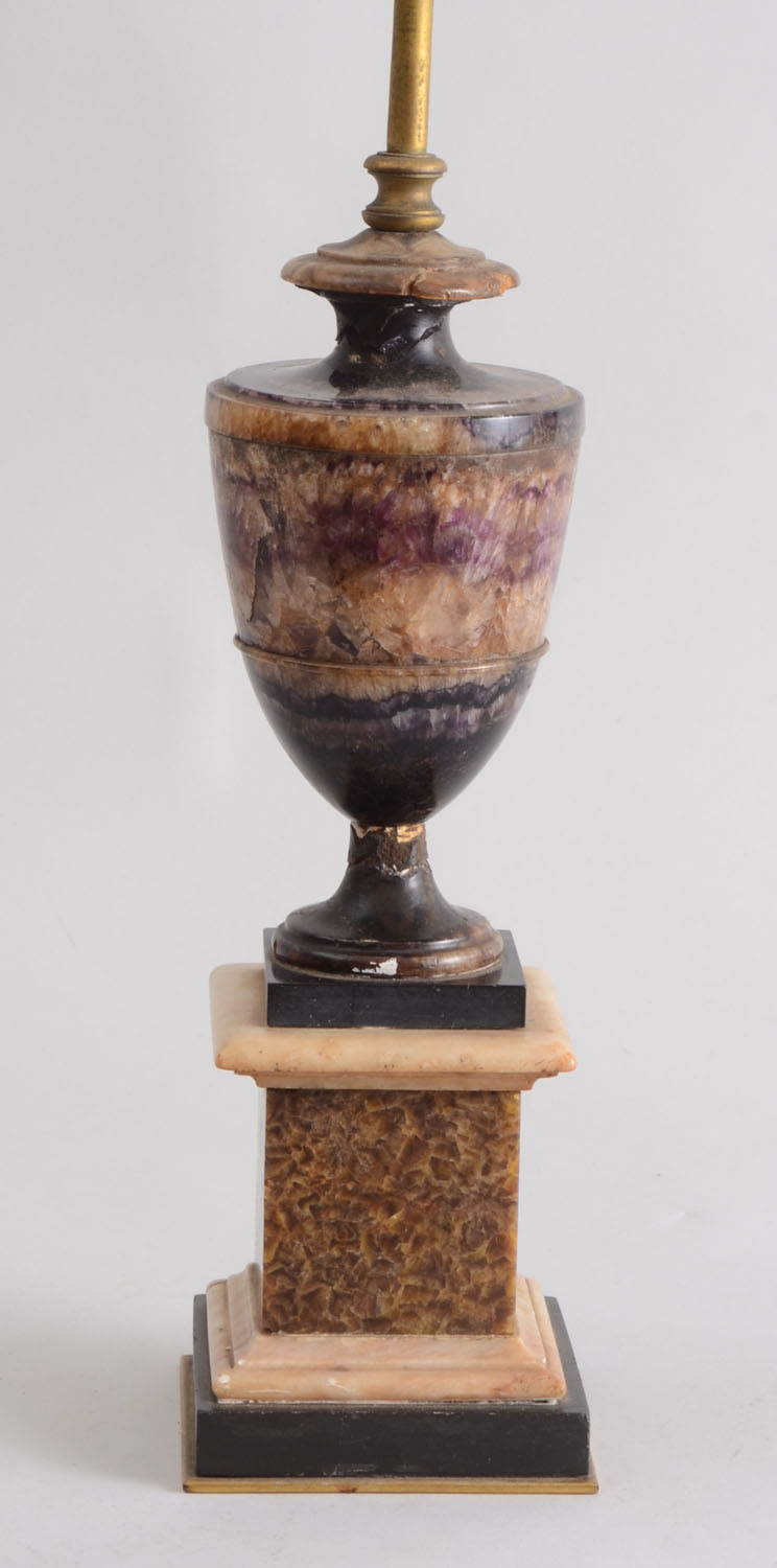 GEORGE III DERBYSHIRE SPAR URN