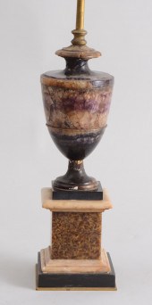 GEORGE III DERBYSHIRE SPAR URN