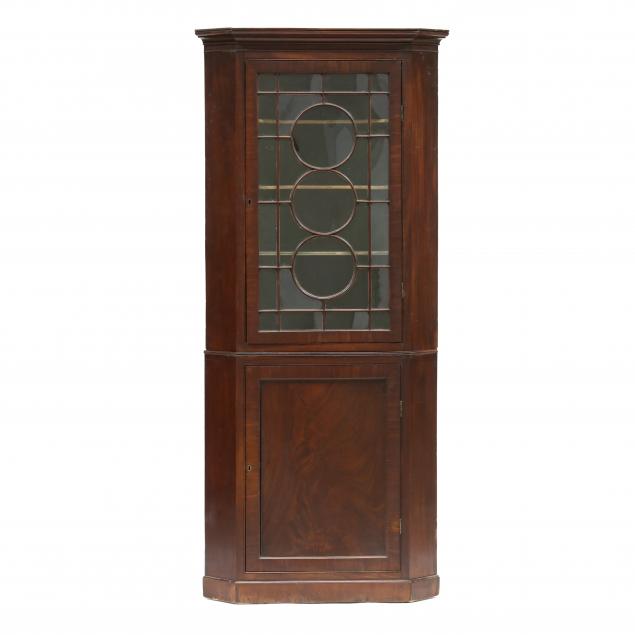 GEORGE III DIMINUTIVE MAHOGANY