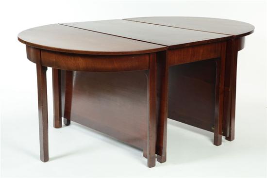 GEORGE III DINING OR BANQUET TABLE.