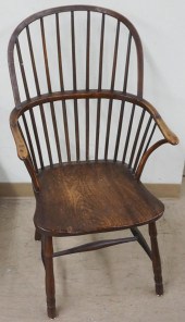 GEORGE III ELM AND YEW WOOD 'W