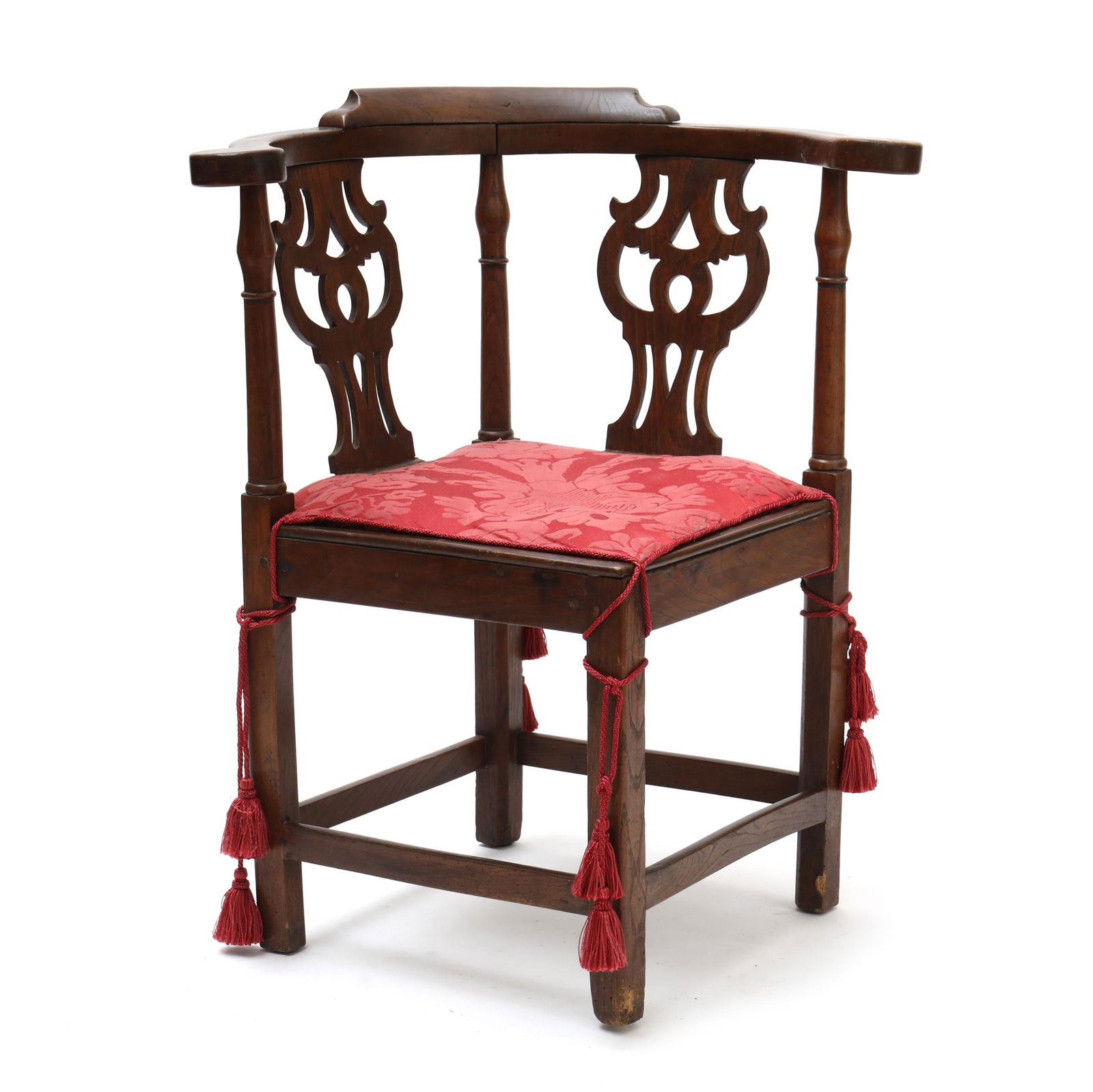 GEORGE III ELM CORNER CHAIRGeorge