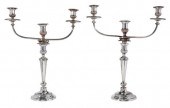 GEORGE III ENGLISH SILVER CAND