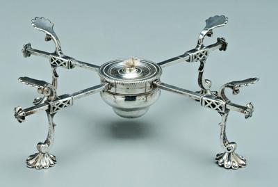 George III English silver dish