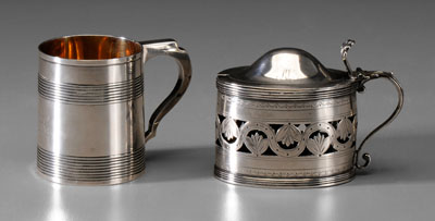 George III English Silver Mug,