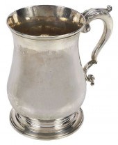 GEORGE III ENGLISH SILVER MUGL