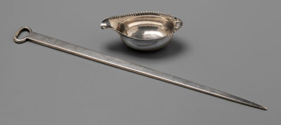 George III English Silver Pap Bowl,