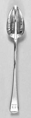 George III English silver spoon,