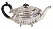 GEORGE III ENGLISH SILVER TEAP