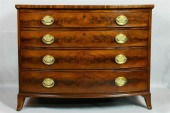 GEORGE III FIGURED MAHOGANY BO