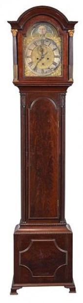 GEORGE III FIGURED MAHOGANY GI