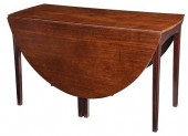 GEORGE III FIGURED MAHOGANY SI