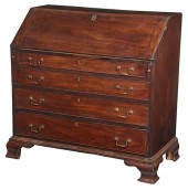 GEORGE III FIGURED MAHOGANY SL