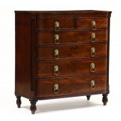 GEORGE III FINE MAHOGANY BOW F