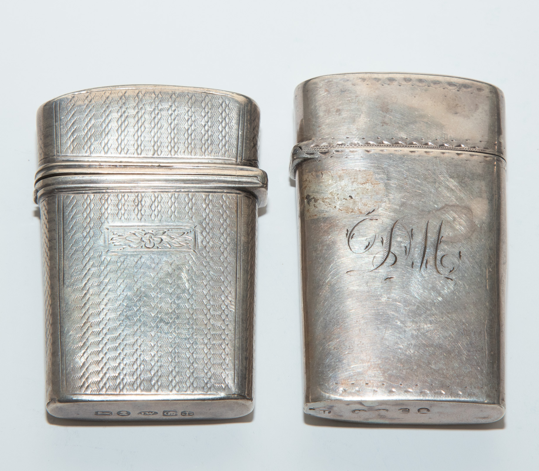 GEORGE III & GEORGE IV SILVER-CASED