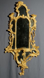 GEORGE III GILT GESSOED WOOD C