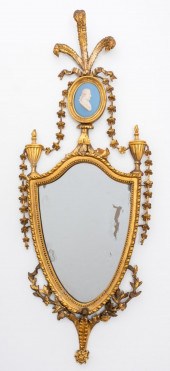 GEORGE III GILTWOOD JASPERWARE