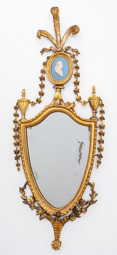GEORGE III GILTWOOD JASPERWARE