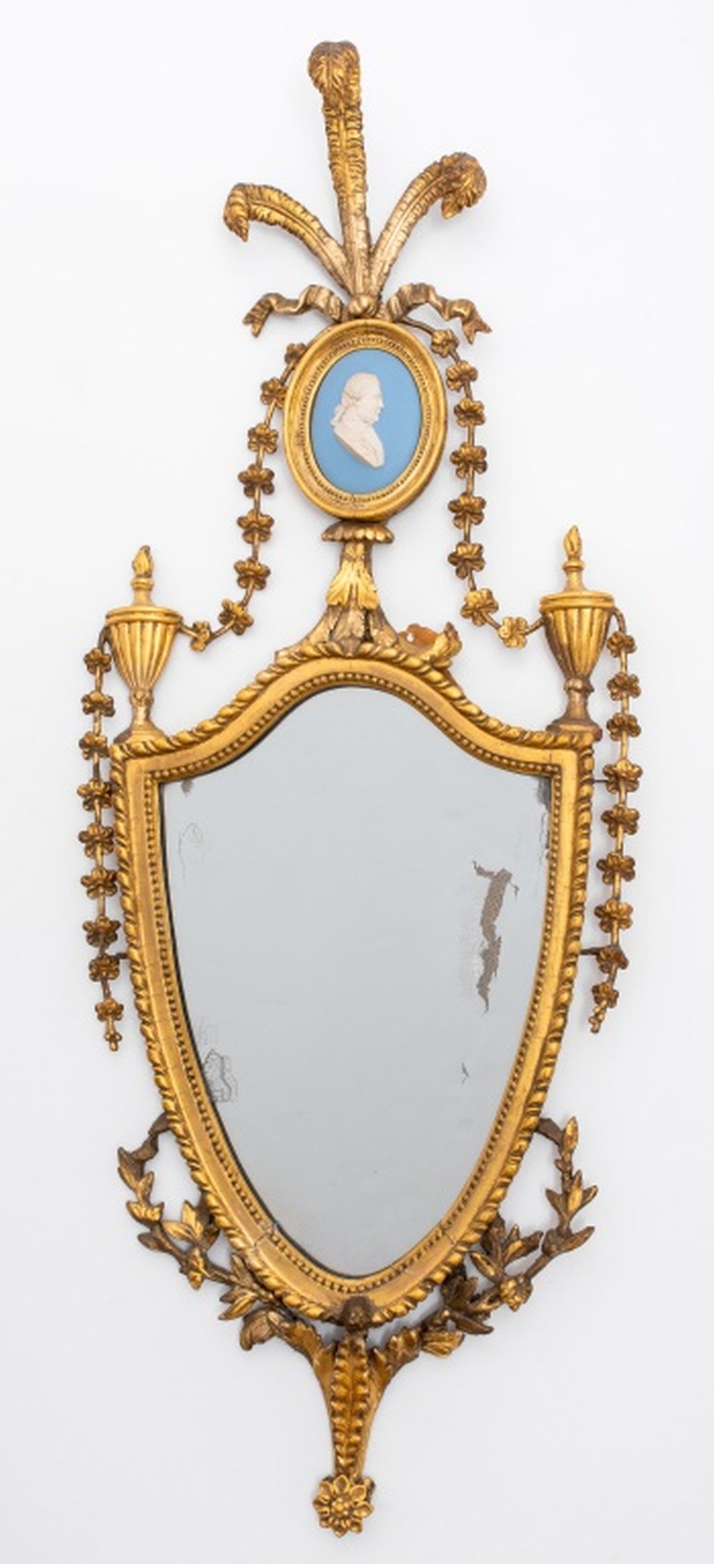 GEORGE III GILTWOOD JASPERWARE