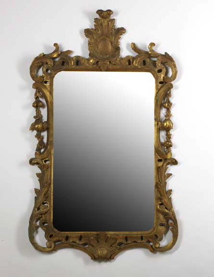 George III Giltwood Mirror, 