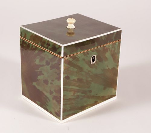 GEORGE III GREEN ANTIQUE