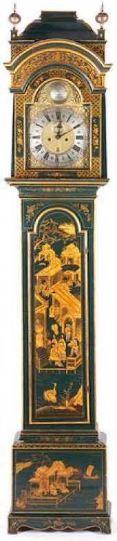 GEORGE III GREEN LACQUERED CHI