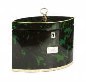 GEORGE III GREEN TORTOISESHELL