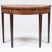 GEORGE III INLAID AND CROSSBAN