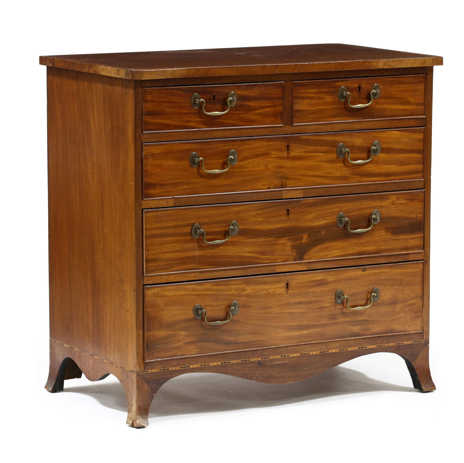 GEORGE III INLAID DIMINUTIVE
