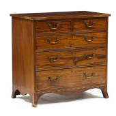 GEORGE III INLAID DIMINUTIVE M