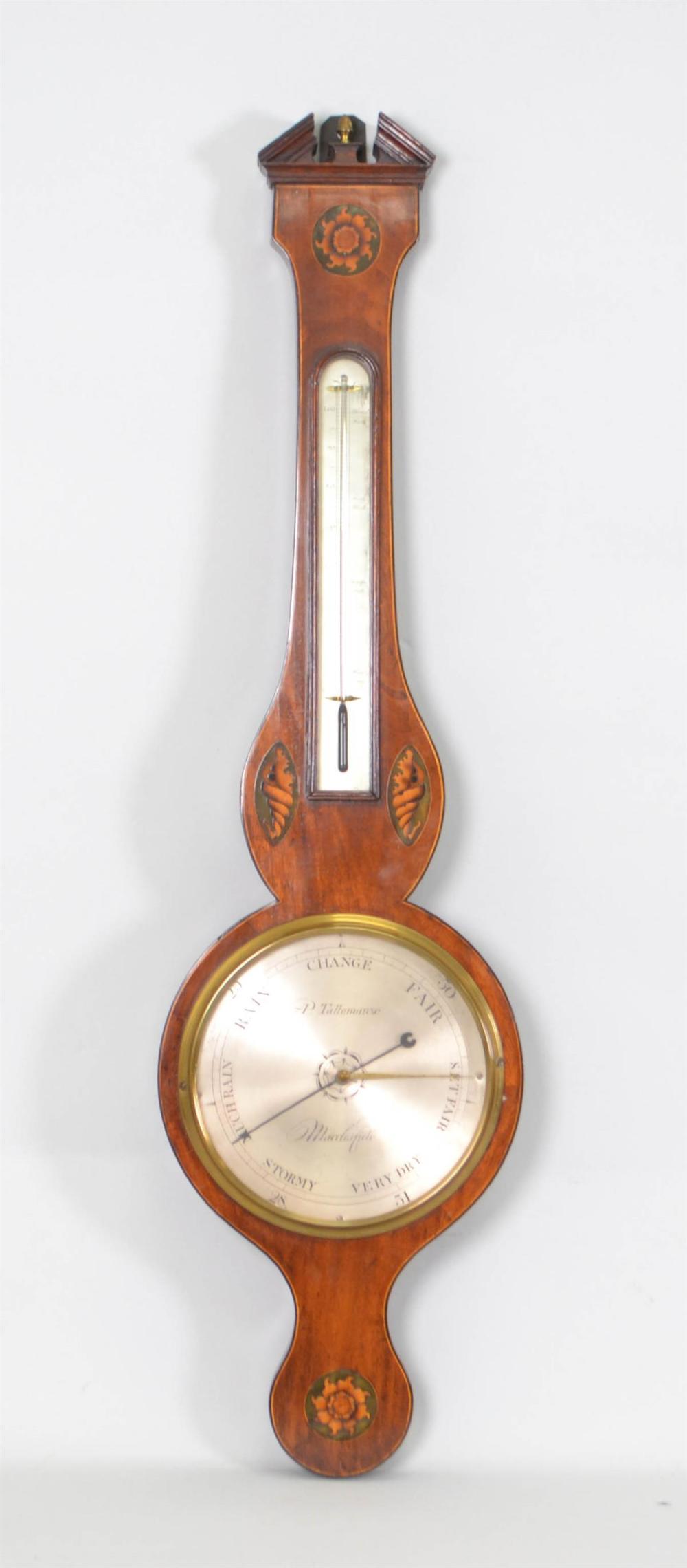 GEORGE III INLAID MAHOGANY