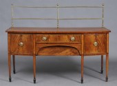 GEORGE III INLAID MAHOGANY BOW