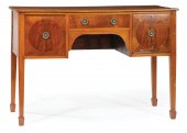 GEORGE III INLAID MAHOGANY BRA