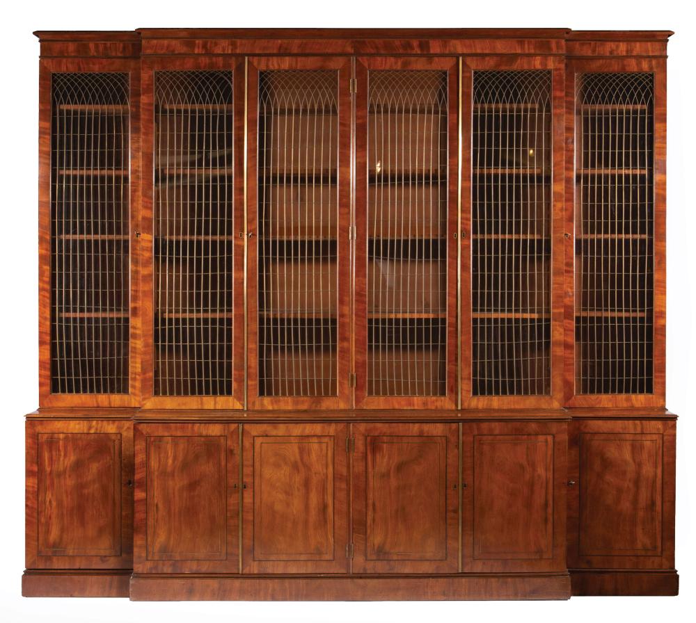 GEORGE III INLAID MAHOGANY