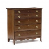 GEORGE III INLAID MAHOGANY BUT