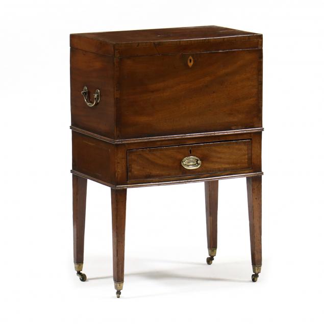 GEORGE III INLAID MAHOGANY