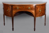 GEORGE III INLAID MAHOGANY DEM