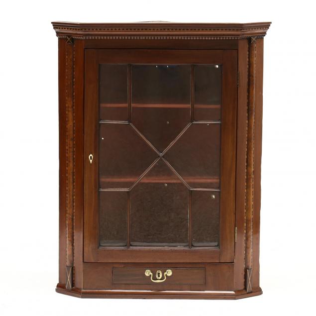 GEORGE III INLAID MAHOGANY